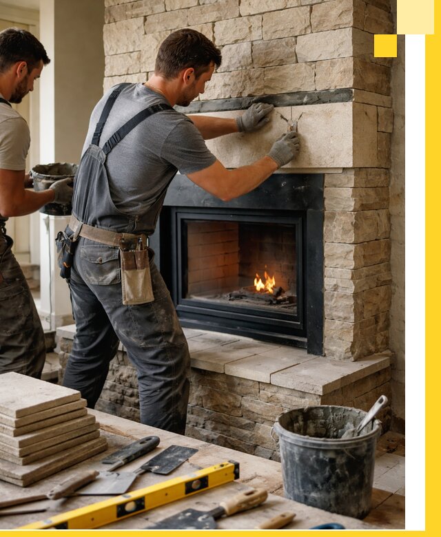 Проектирование и установка открытых каминов в Костомукше