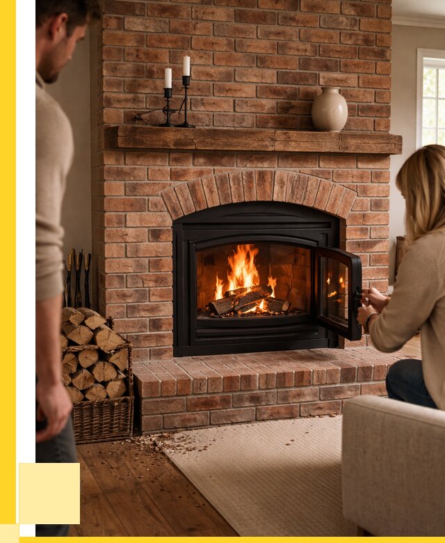 Кирпичные камины под ключ в Костомукше от 153030 р. | ЭриданКтм