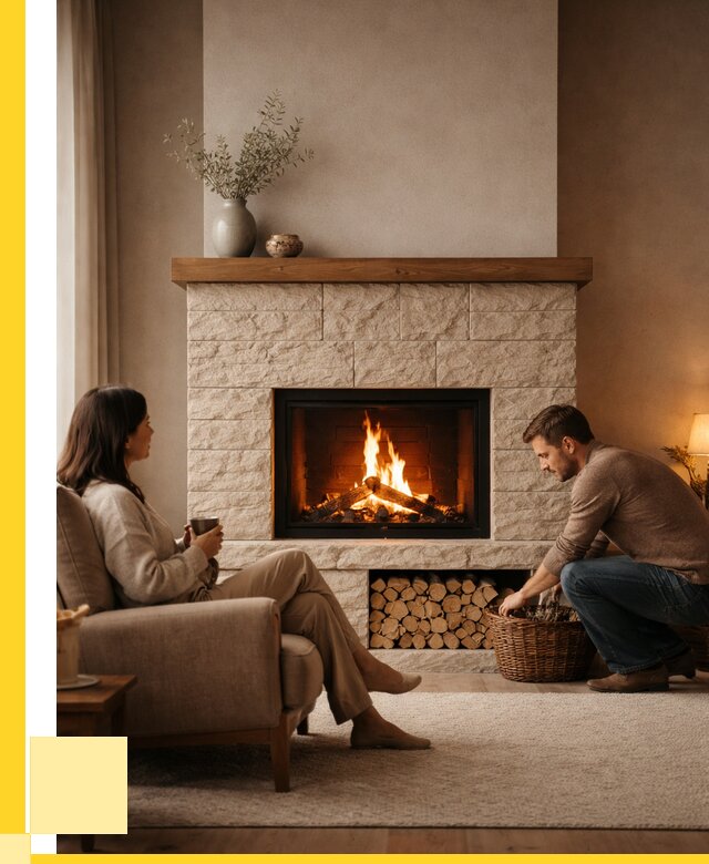 Камины для дома в Костомукше под ключ от 153030 р. | ЭриданКтм