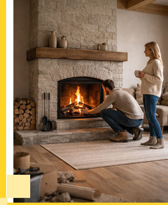 Камины для загородного дома в Костомукше от 357070 р., ЭриданКтм