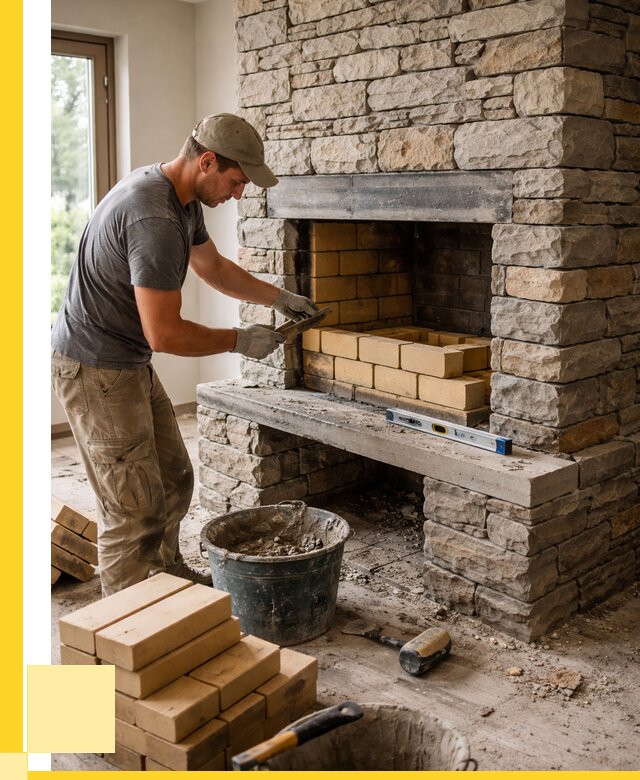 Кладка каминов и камина в Костомукше от 25505 р. ЭриданКтм