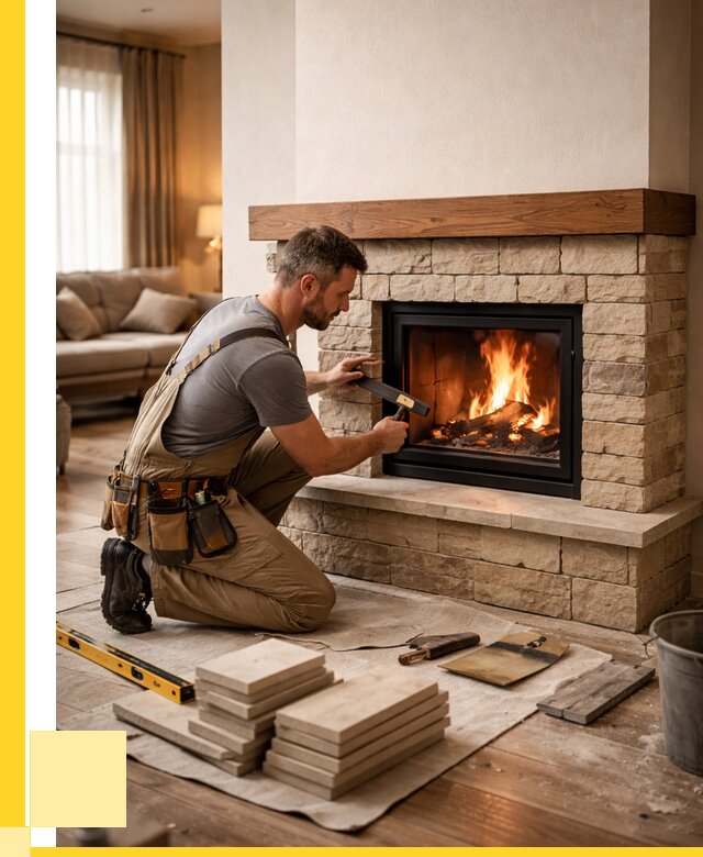 Строительство каминов в Костомукше от 153030 р., ЭриданКтм - под ключ