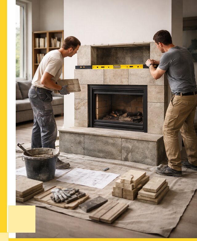 Монтаж каминов и установка в Костомукше от 45909 р. | ЭриданКтм