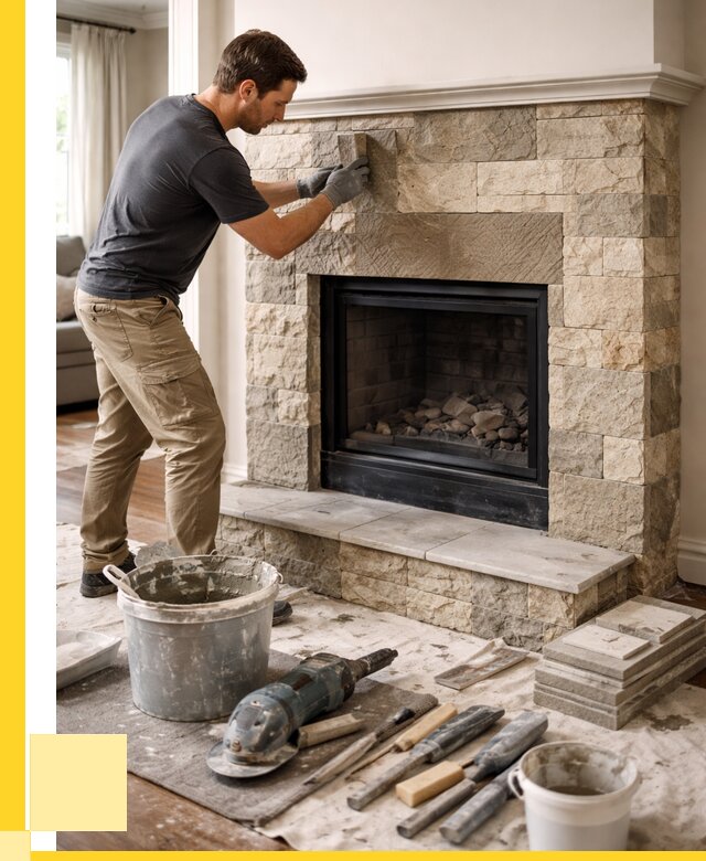 Ремонт каминов и печей в Костомукше от 15303 р. | ЭриданКтм