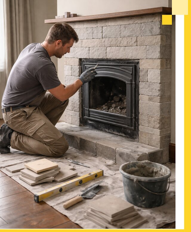 Профессиональный ремонт каминов в Костомукше восстановление и сервис