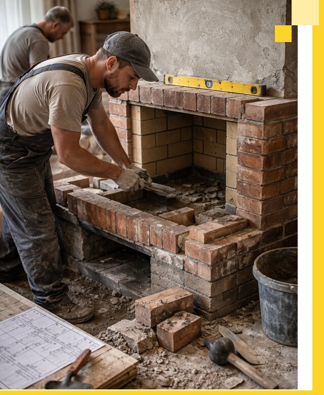 Изготовление и установка каминопечей под ключ в Костомукше