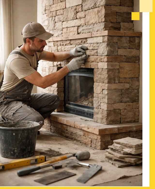 Проектирование и установка печей-каминов под ключ в Костомукше