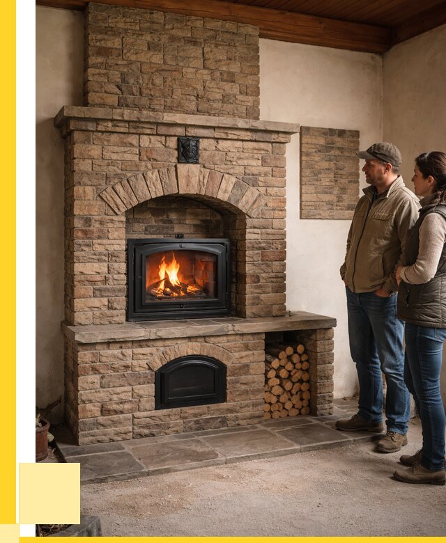 Кирпичная печь под ключ в Костомукше от 153030 р. | ЭриданКтм