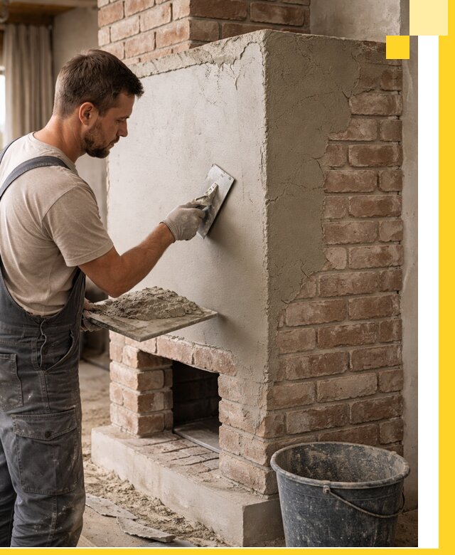 Отделка печей и облицовка каминов в Костомукше под ключ