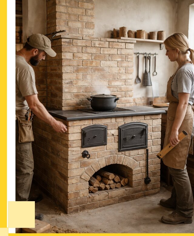 Варочно отопительные печи в Костомукше от 91818 р. | ЭриданКтм