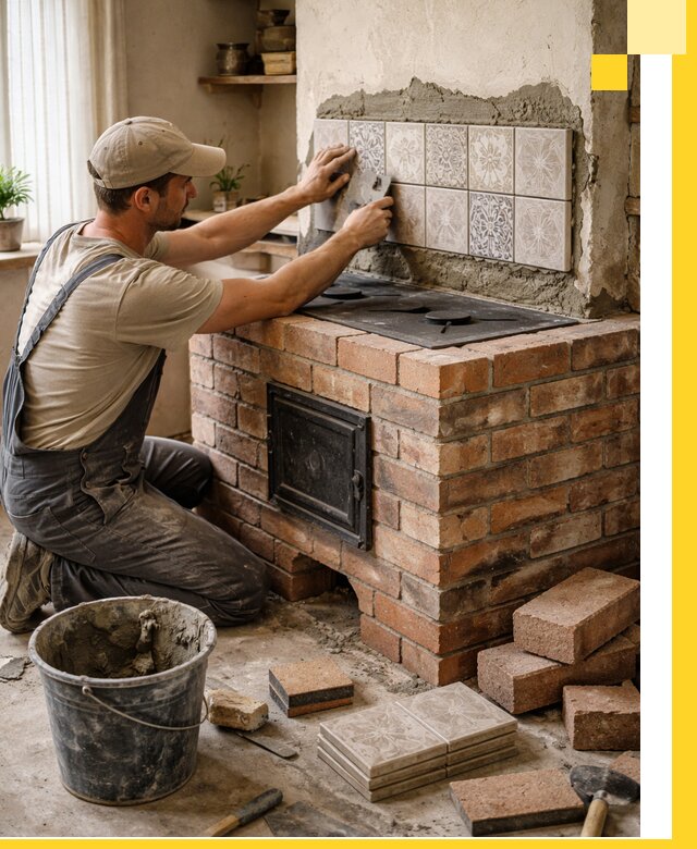 Печи с плитой на заказ монтаж гарантия и сервис в Костомукше