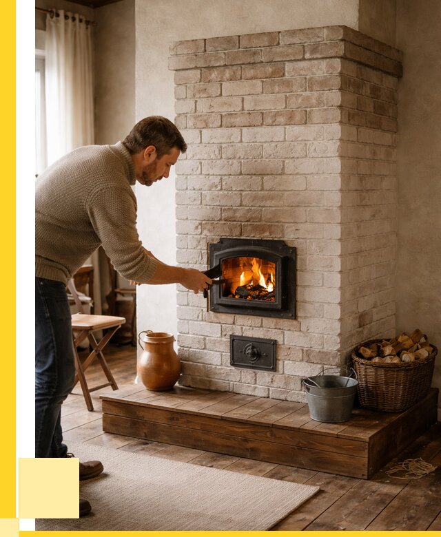 Печь голландка из кирпича в Костомукше от 86717 р. | ЭриданКтм