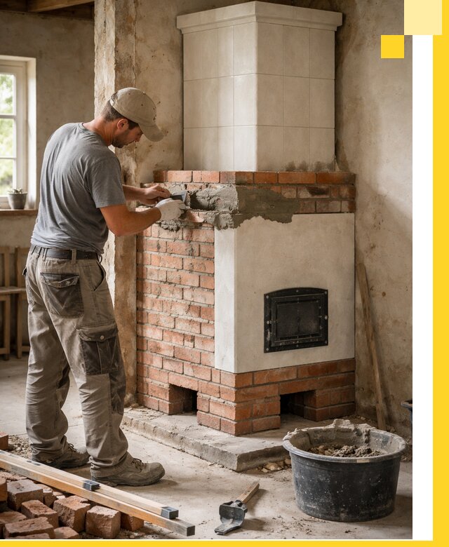 Изготовление и установка печей-голландок под ключ в Костомукше