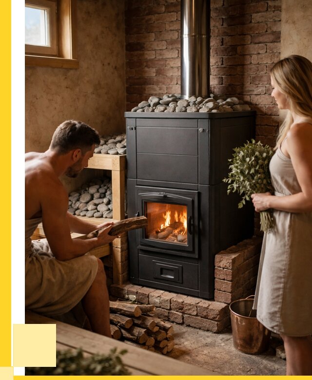 Кирпичная печь для бани на заказ в Костомукше от 56111 р. | ЭриданКтм