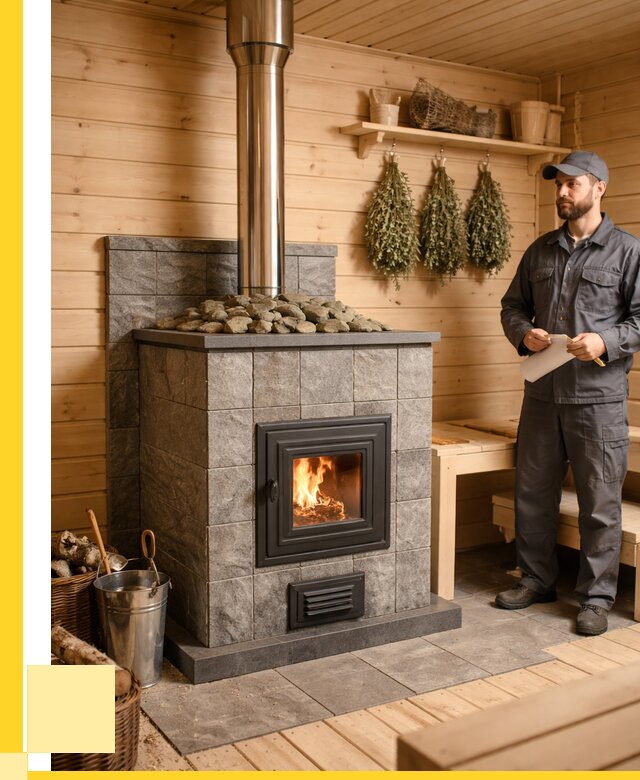 Печи для бани под ключ в Костомукше от 122424 р. | ЭриданКтм