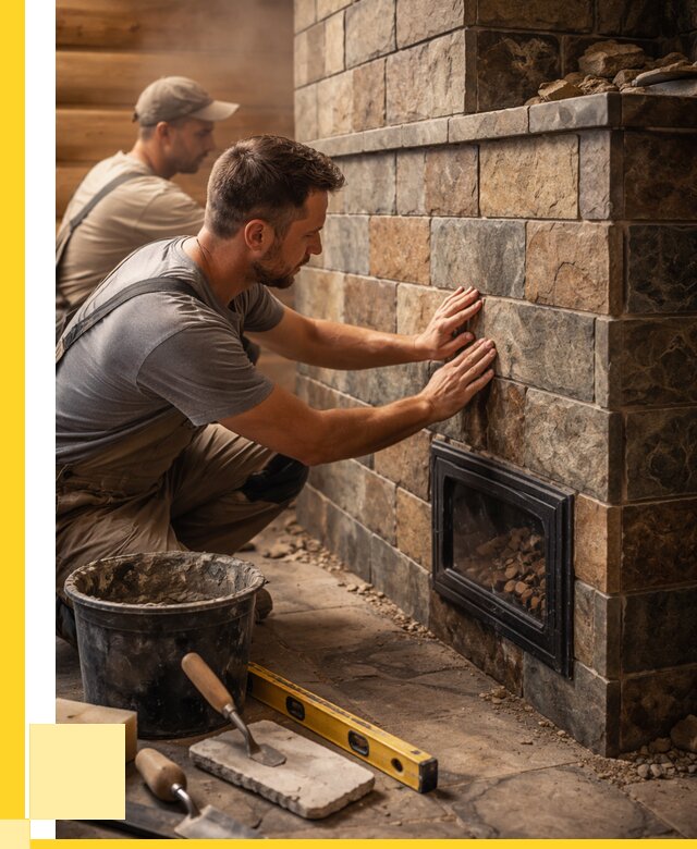 Облицовка банных печей в Костомукше под ключ от 12242 р. | ЭриданКтм