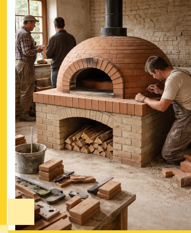 Помпейская печь дровяная для пиццы в Костомукше | ЭриданКтм от 204040 р.