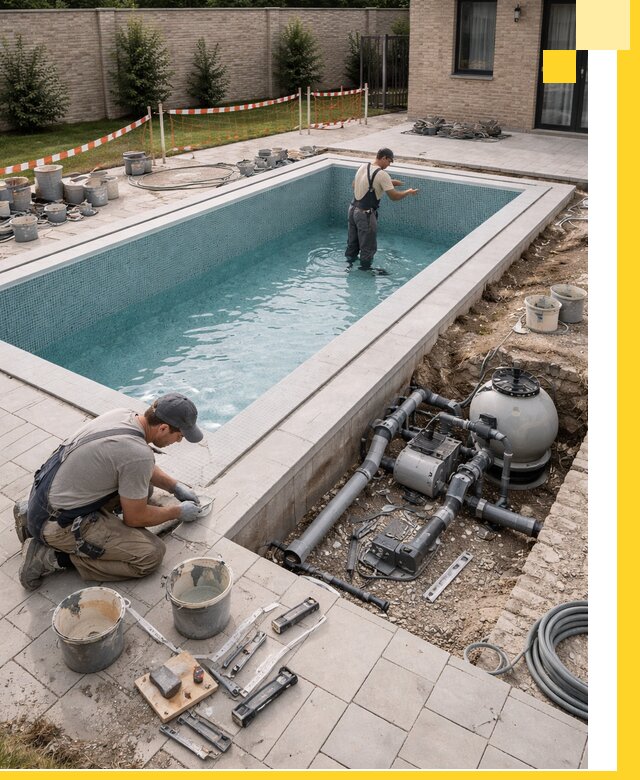 Строительство бассейнов под ключ в Костомукше: проекты и монтаж