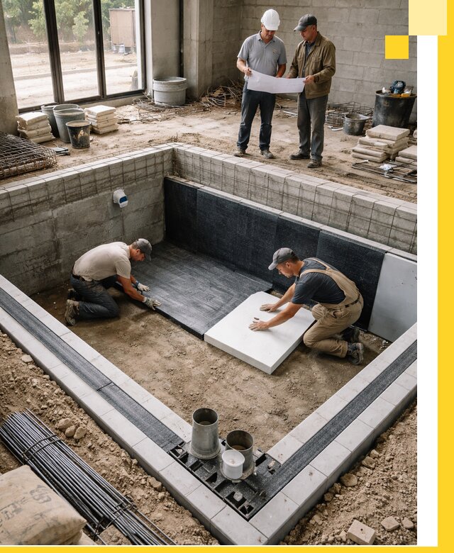 Проекты частных и общественных бассейнов под ключ в Костомукше