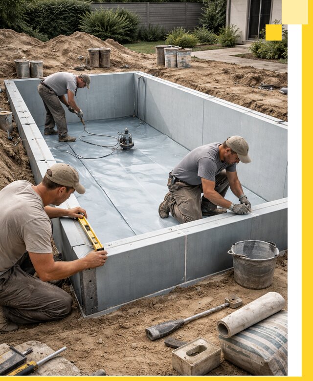 Профессиональный монтаж бассейнов под ключ в Костомукше с гарантией