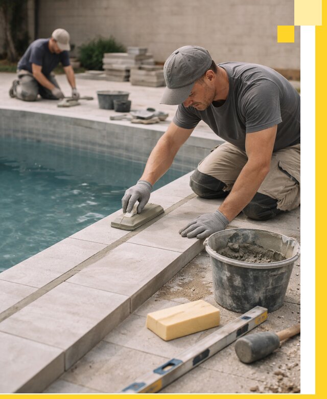 Отделка бассейнов в Костомукше: декоративная отделка и гидроизоляция