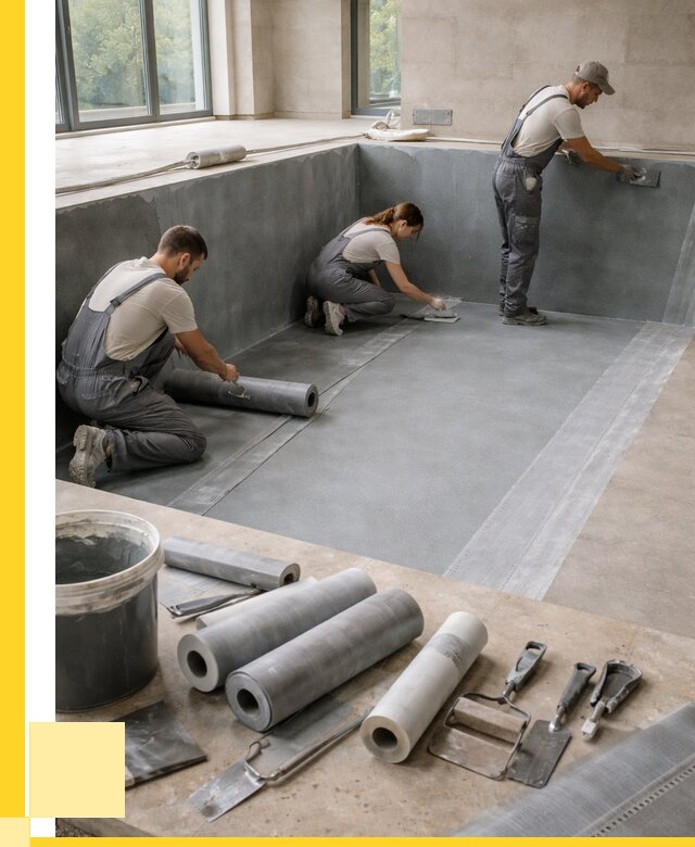 Гидроизоляция бассейнов в Костомукше от 2040 р., ЭриданКтм