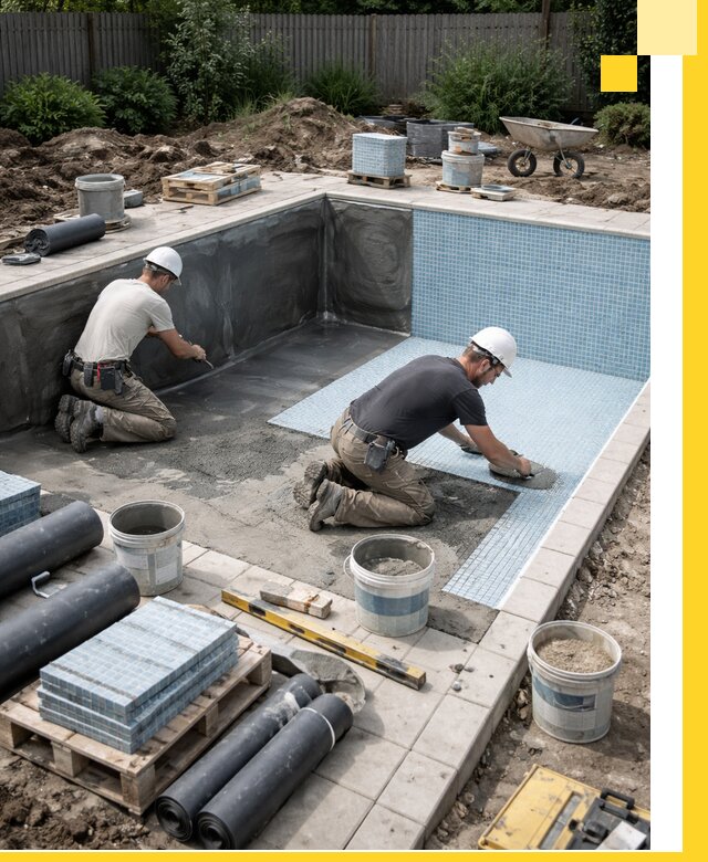 Проектирование и строительство стационарных бассейнов в Костомукше