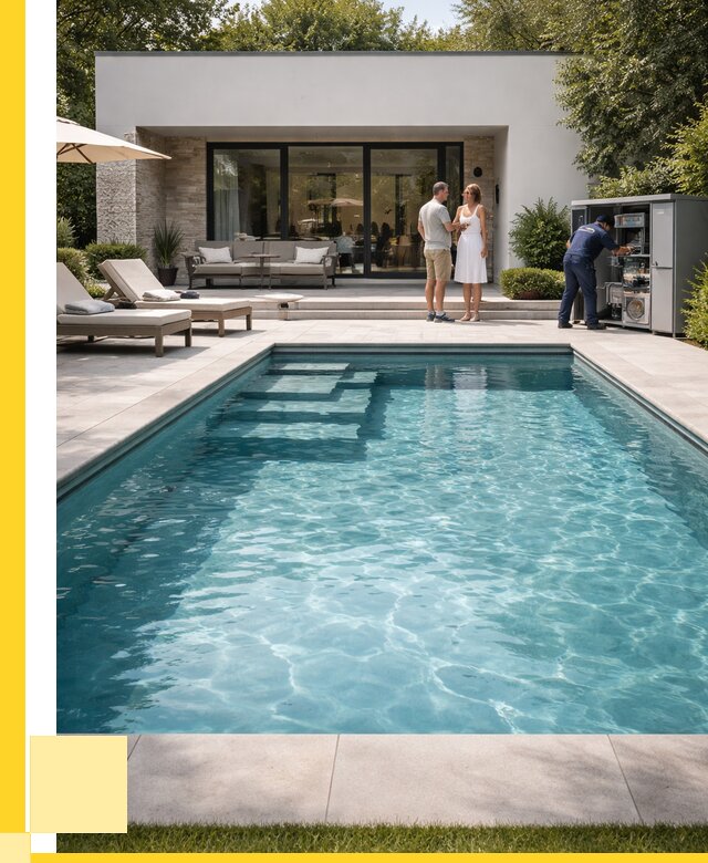 Бассейн в доме в Костомукше под ключ от 1224240 р. | ЭриданКтм