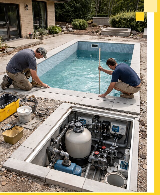 Строительство качественных домашних бассейнов под ключ в Костомукше