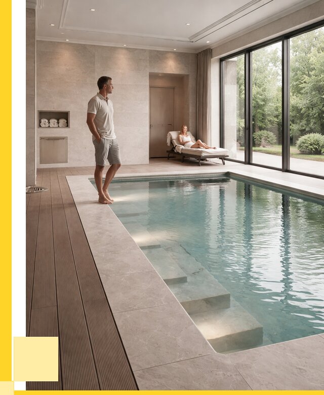 Бассейны в коттедже под ключ в Костомукше от 1224240 р. | ЭриданКтм