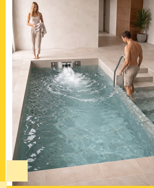 Бассейн с противотоком в Костомукше от 255050 р. | ЭриданКтм