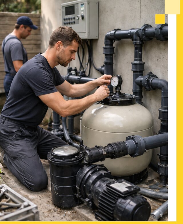 Поставка и монтаж фильтровального оборудования для бассейнов в Костомукше