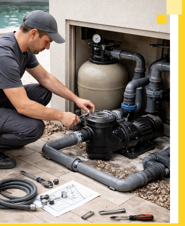 Поставка, монтаж и сервис насосов для бассейнов в Костомукше