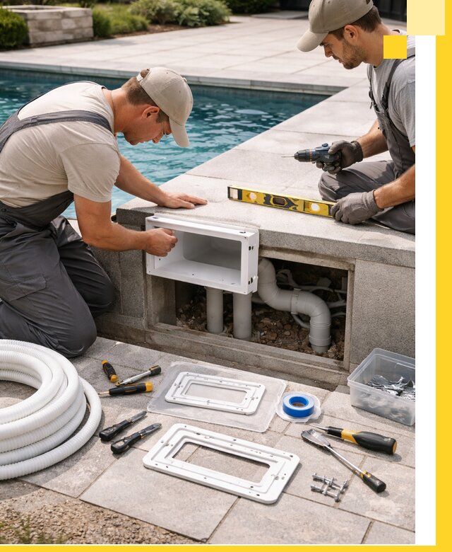 Поставка и установка скиммеров для бассейнов в Костомукше