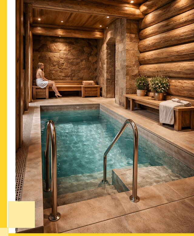 Аренда бани с бассейном в Костомукше от 1530300 р. | ЭриданКтм