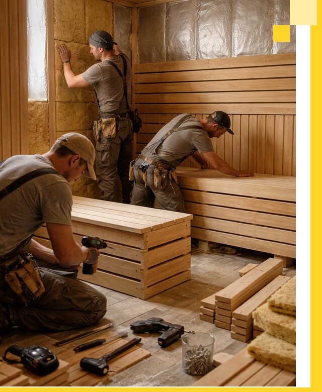 Профессиональное строительство саун под ключ в Костомукше