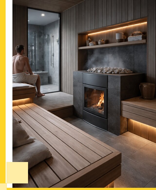 Проект сауны в частном доме в Костомукше от 35707 р. | ЭриданКтм