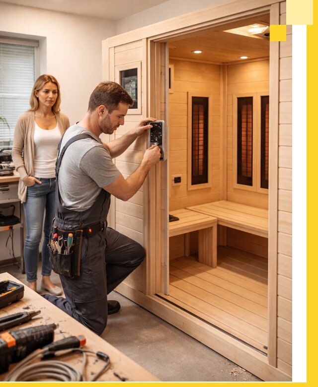 Инфракрасные сауны под ключ в Костомукше продажа и установка