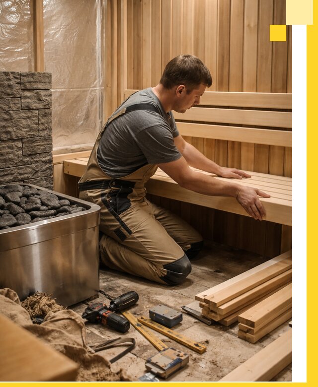 Сауны для дома под ключ с проектированием и монтажом в Костомукше