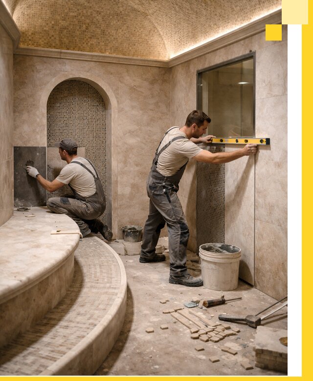 Проектирование и строительство саун с хамамом под ключ в Костомукше