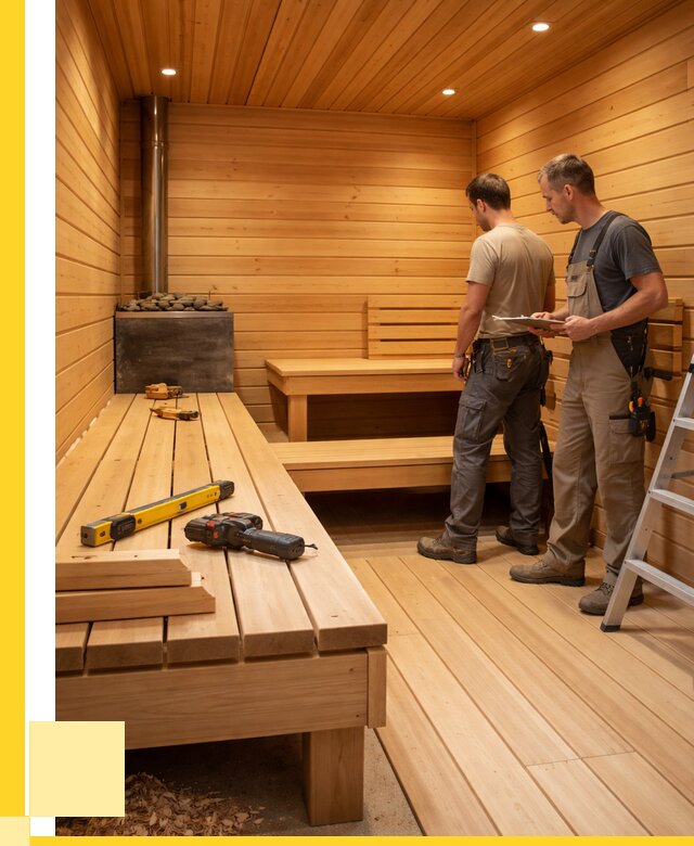 Отделка бань и саун в Костомукше по цене от 4591 р. | ЭриданКтм