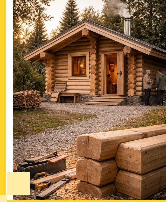 Строительство бань и комплексов в Костомукше от 459090 р.| ЭриданКтм