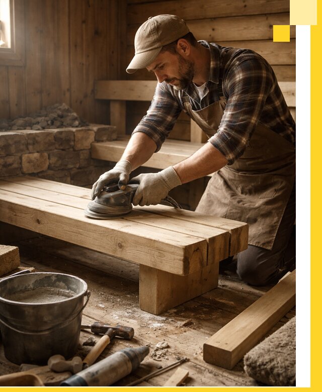 Ремонт бань под ключ в Костомукше с гарантией качества и сроков