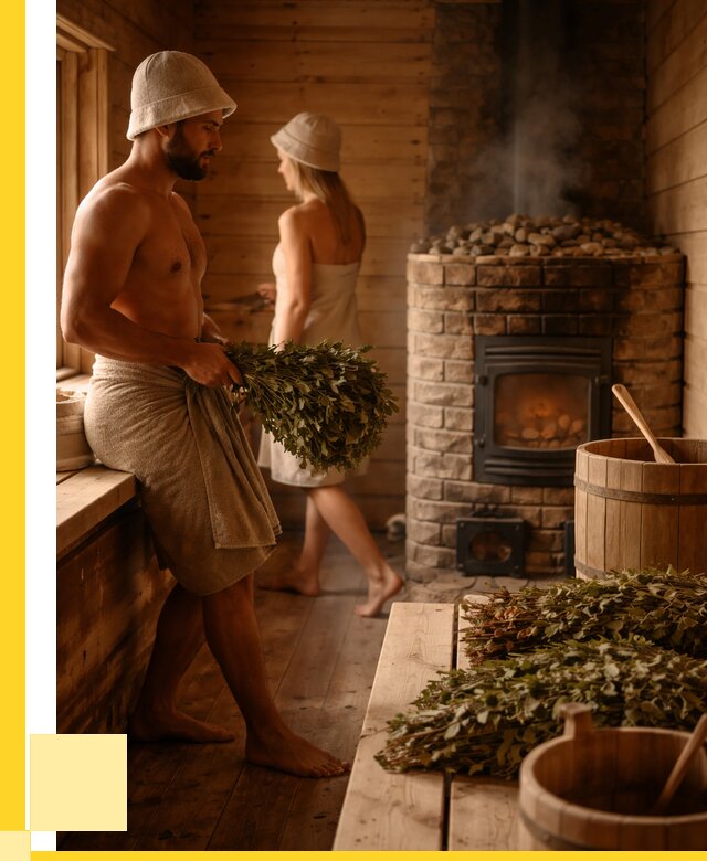 Русские бани в Костомукше: проекты и дизайн от 357070 р. | ЭриданКтм