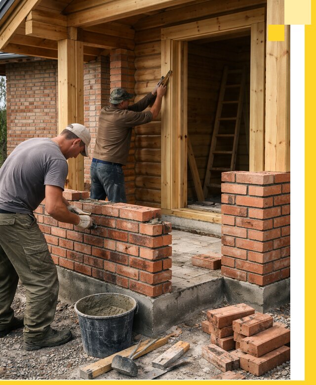 Строительство кирпичных бань под ключ в Костомукше с гарантией качества