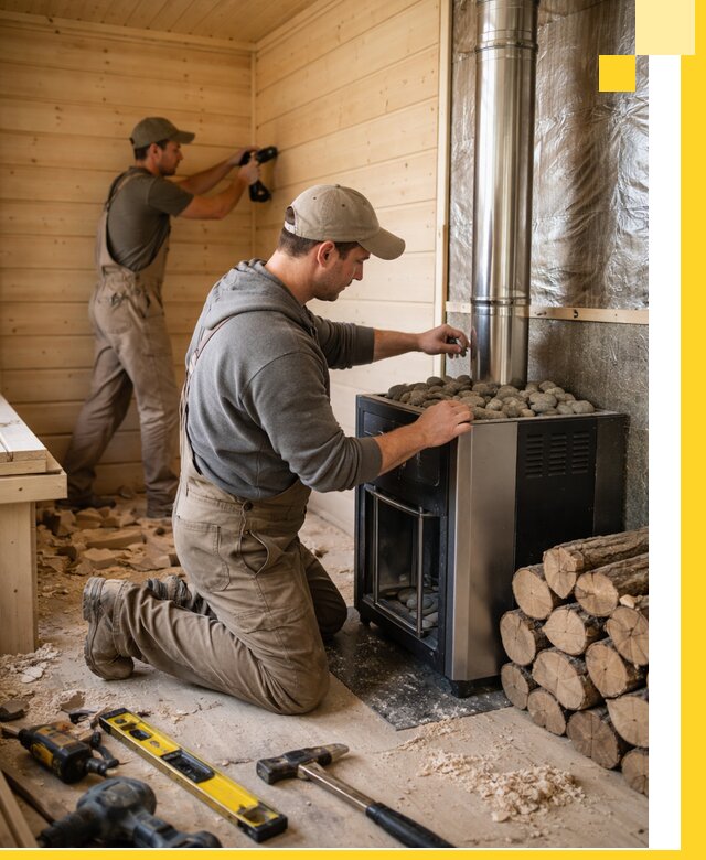 Строительство деревянных бань под ключ в Костомукше проекты и монтаж