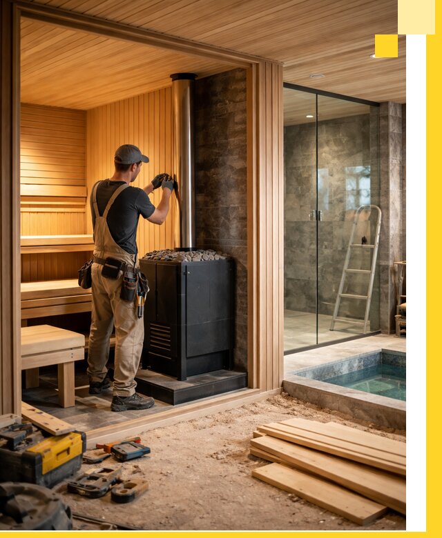 Полное строительство банных комплексов под ключ в Костомукше