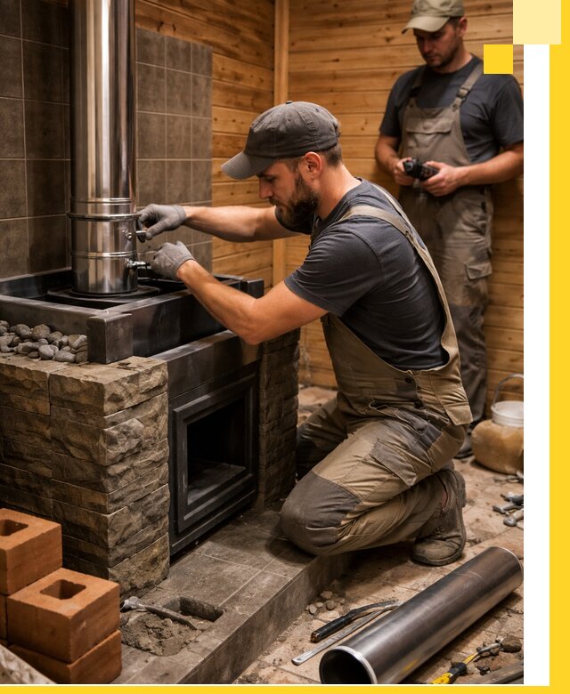 Изготовление и установка банных печей под ключ в Костомукше