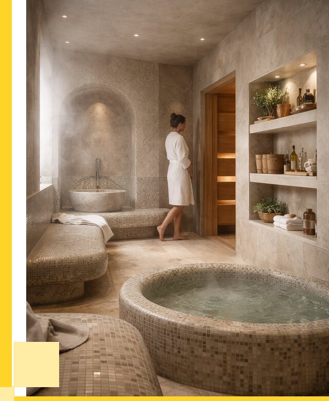 Строительство бани с хамамом в Костомукше от 765150 р. | ЭриданКтм