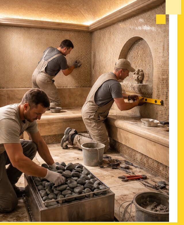 Проектирование и строительство хамама и сауны в Костомукше